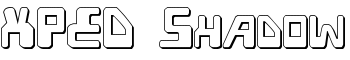 download XPED Shadow font
