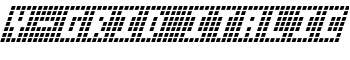 Y-Grid Italic font