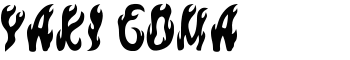 yaki goma font