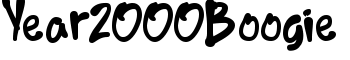 Year2000Boogie font