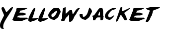 Yellowjacket font