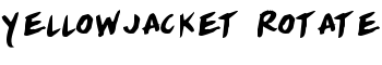 download Yellowjacket Rotate font