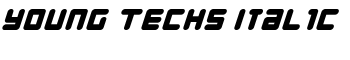 download Young Techs Italic font