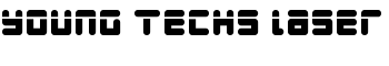 Young Techs Laser font