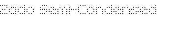 Zado Semi-Condensed font