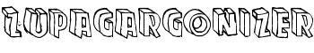 Zupagargonizer font