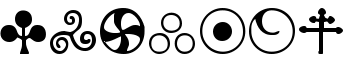Zymbols font