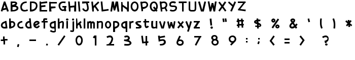 01tama font