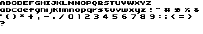 04b11 font