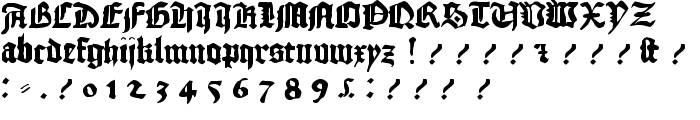 1456Gutenberg Bold font