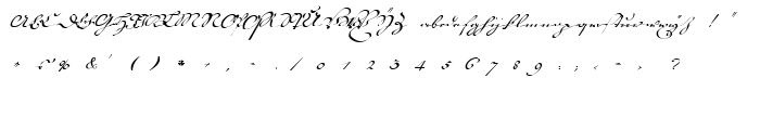 18th Century Kurrent Text font