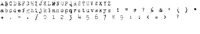 1942 report font