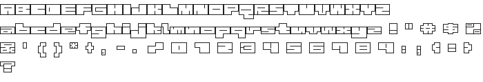 1B MAZEW font