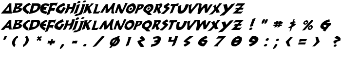 300 Trojans Italic font