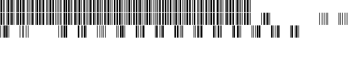 3 of 9 Barcode font