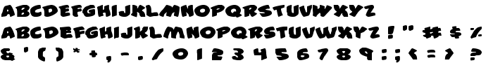 #44 Font Expanded font