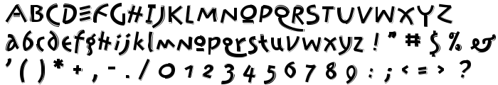 JonasSplint-Normal font