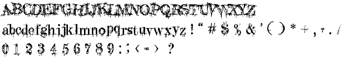 A Lolita Scorned font