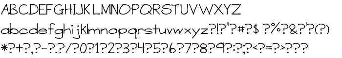 A Sensible ArmadilloRegular font