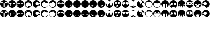 aaronfaces font