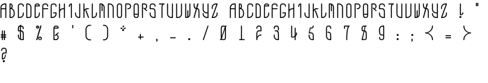 A.D. MONO font