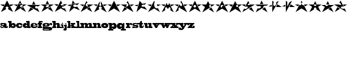 Adrianstars font