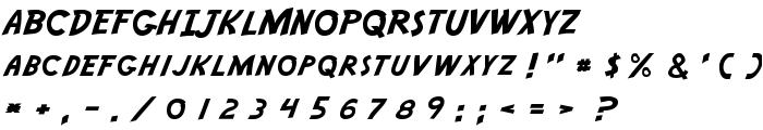 Adventure font