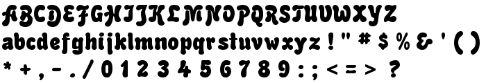 Advert Regular font