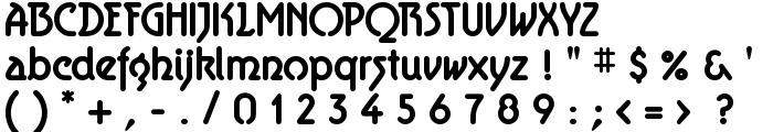 Aerolite Bold font