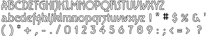 Aerolite Sky font