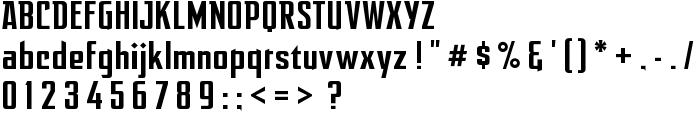 After Disaster font