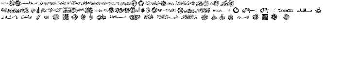 AGA Islamic Phrases font