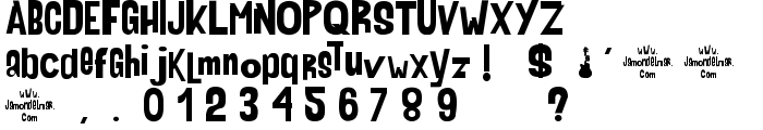 AHDN font