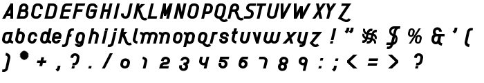 AI kelso BI font