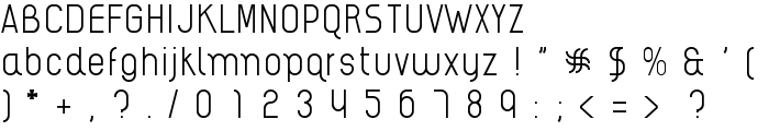 AI kelso L font