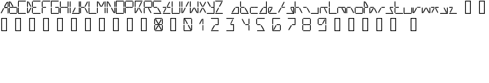 AI liftled font