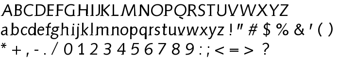 AidaSerifObliqueMedium font