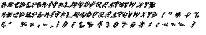 Aikasiirtyma font