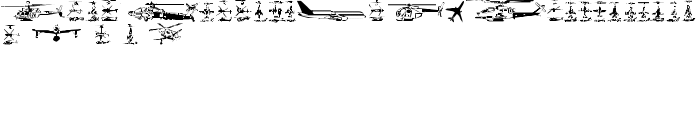 Aircraft1 font