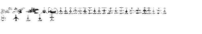 Aircraft2 font