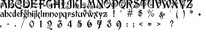 akaPotsley font