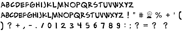 Alex Toth font