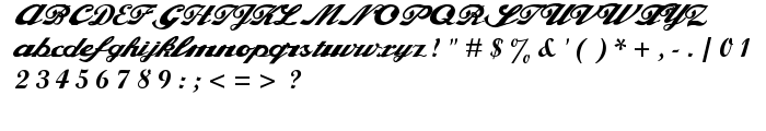 Alfaowner Script Bold Italic font