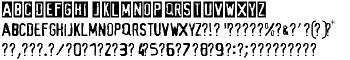 Alias font