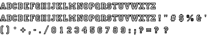 Allstar Regular font