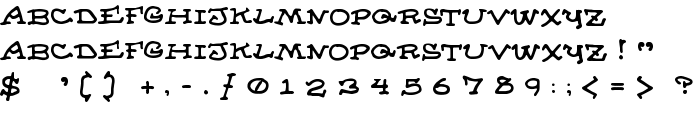 Almanac of the Apprentice font
