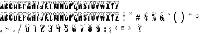 AlmonteSnow-Regular font