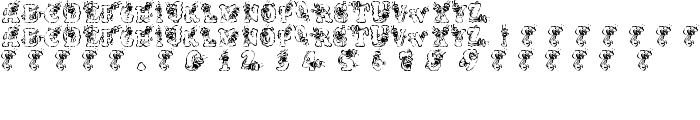 AlphaBizzyBee font