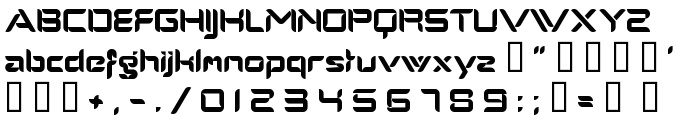 AlphaMaleModern font