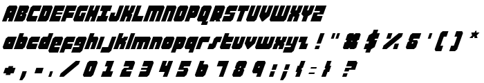 Alpha Taurus Italic font